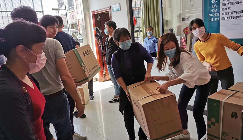 >為一線人員筑起一道生命防線！